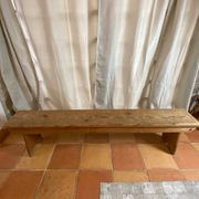 Authentique  banc de ferme en sapin