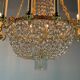 Lustre en bronze doré début xixème siècle