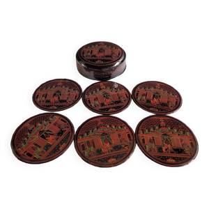 Suite de 6 sous-verres