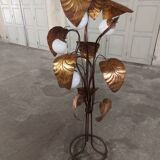 Floor lamp rhubarb leaf 70s