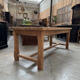 Table de ferme en chêne massif