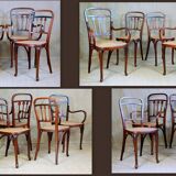 Ensemble Thonet viennese secession early 20th century