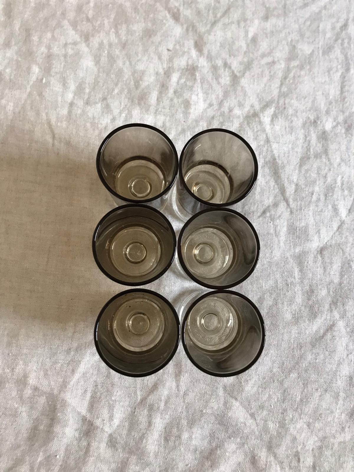 Lot de 6 verres à shot
