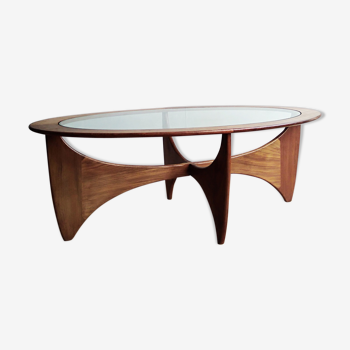 Oval coffee table Astro Victor Wilkins 1960
