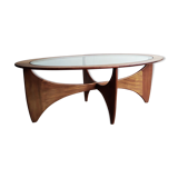 Oval coffee table Astro Victor Wilkins 1960