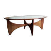 Table basse ovale Astro  Victor Wilkins 1960