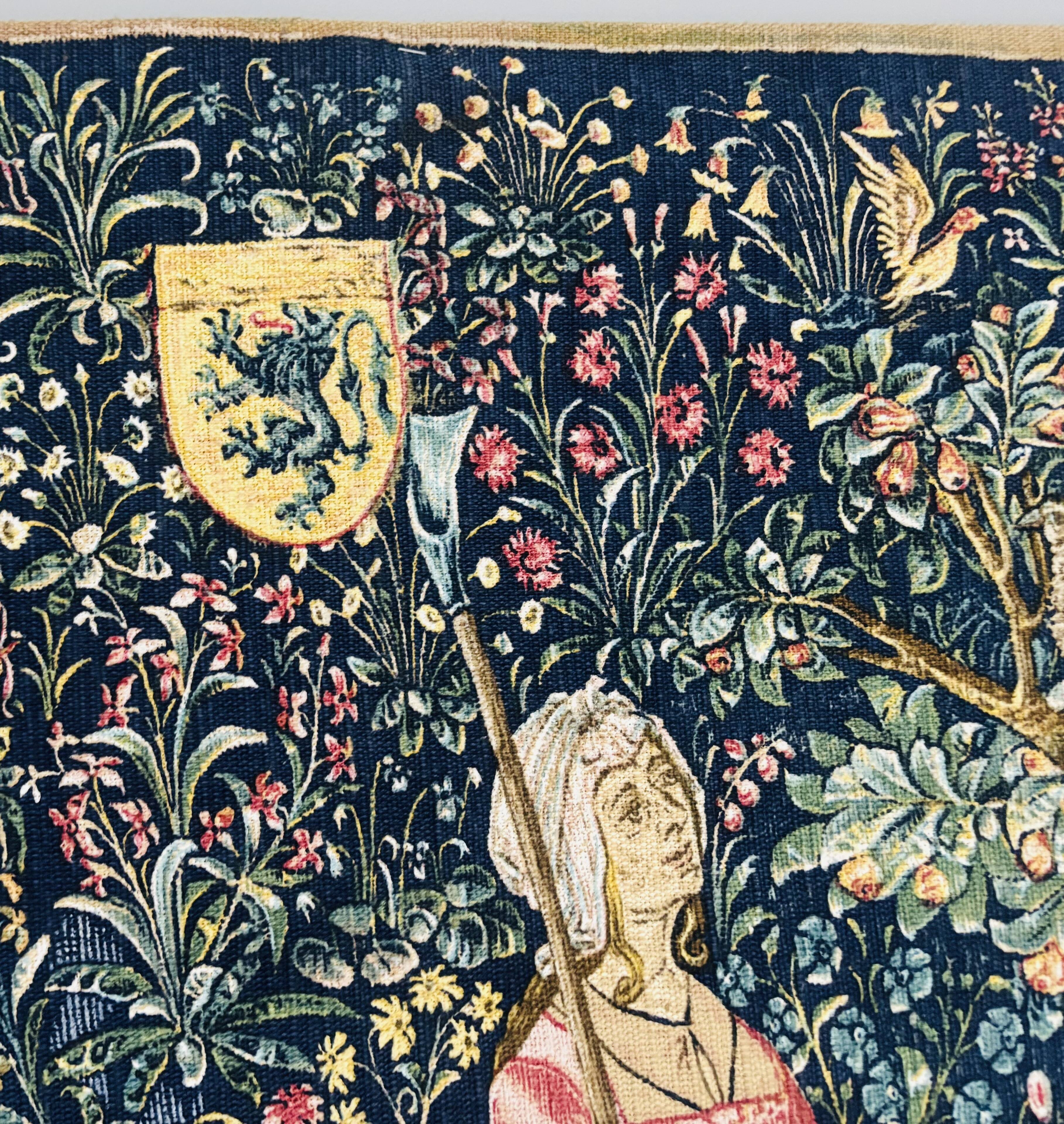 Reproduction Wall Tapestry HAND-WOVEN Fruit Picking XVI LOUVRE