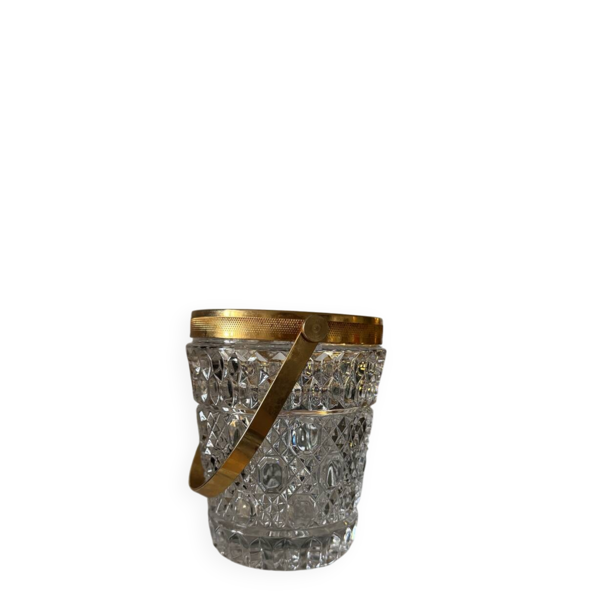 Crystal ice bucket