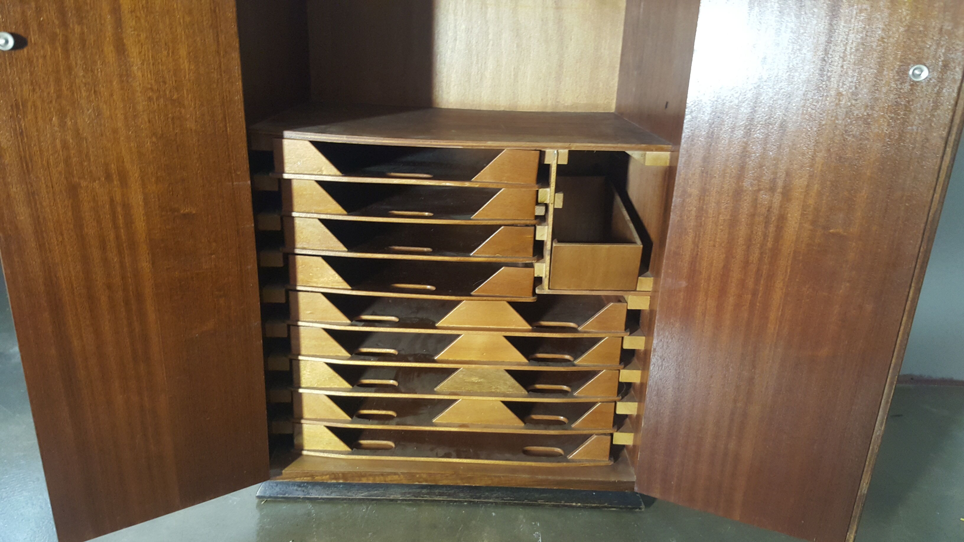 Meube à documents art deco