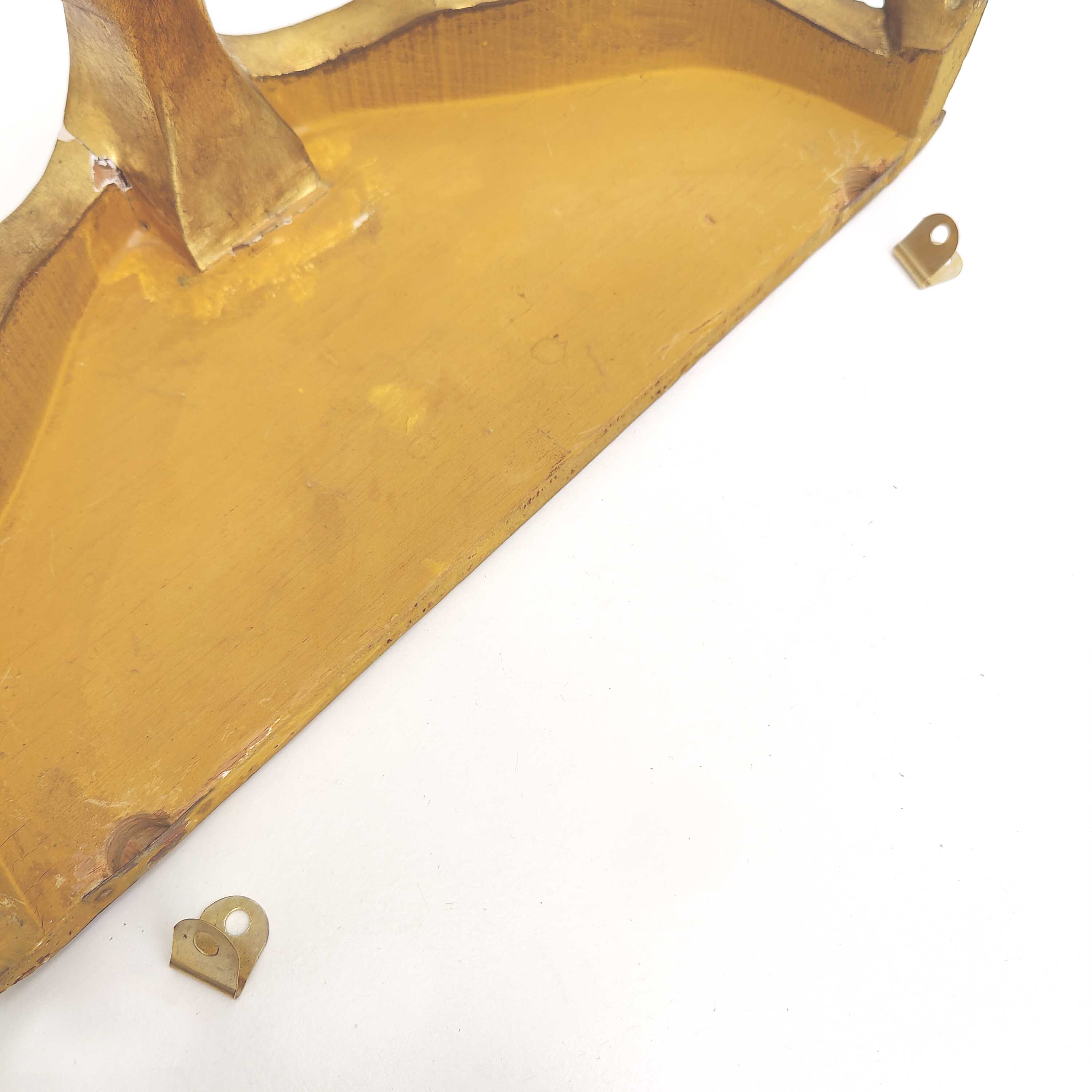 Small golden console