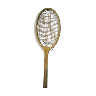 Old wooden racket