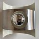 Space Age applied in brushed stainless steel and lay sheet XL 1970 Formentera