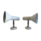 Pair wall lights Raak design Scandinavian vintage