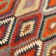 6x8 Multicolor Geometric Style Anatolian Vintage Rug, 164x233Cm