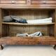 Family buffet in elm wood