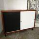 Buffet sliding doors, vintage