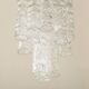 Chandelier en verre Tronchi de Venini, années 1970