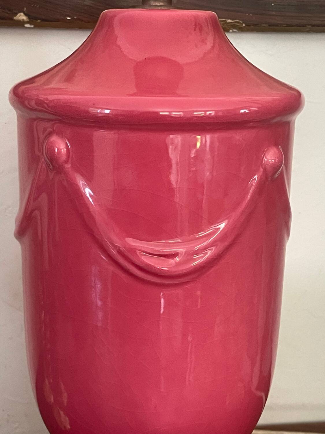 Vintage ceramic lamp 38cm