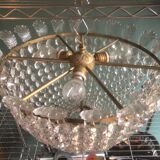 Former grand lustre dome stamped plaster