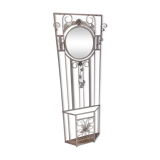 Vestiaire porte-manteaux en fer forgé des années 30