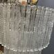 Extra Large Murano Glass Rod Chandelier, Italy, 1970s