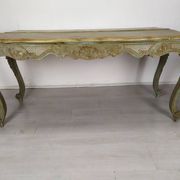 Louis XV style patinated console table
