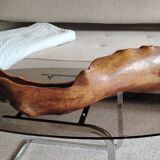 Olive wood centerpiece