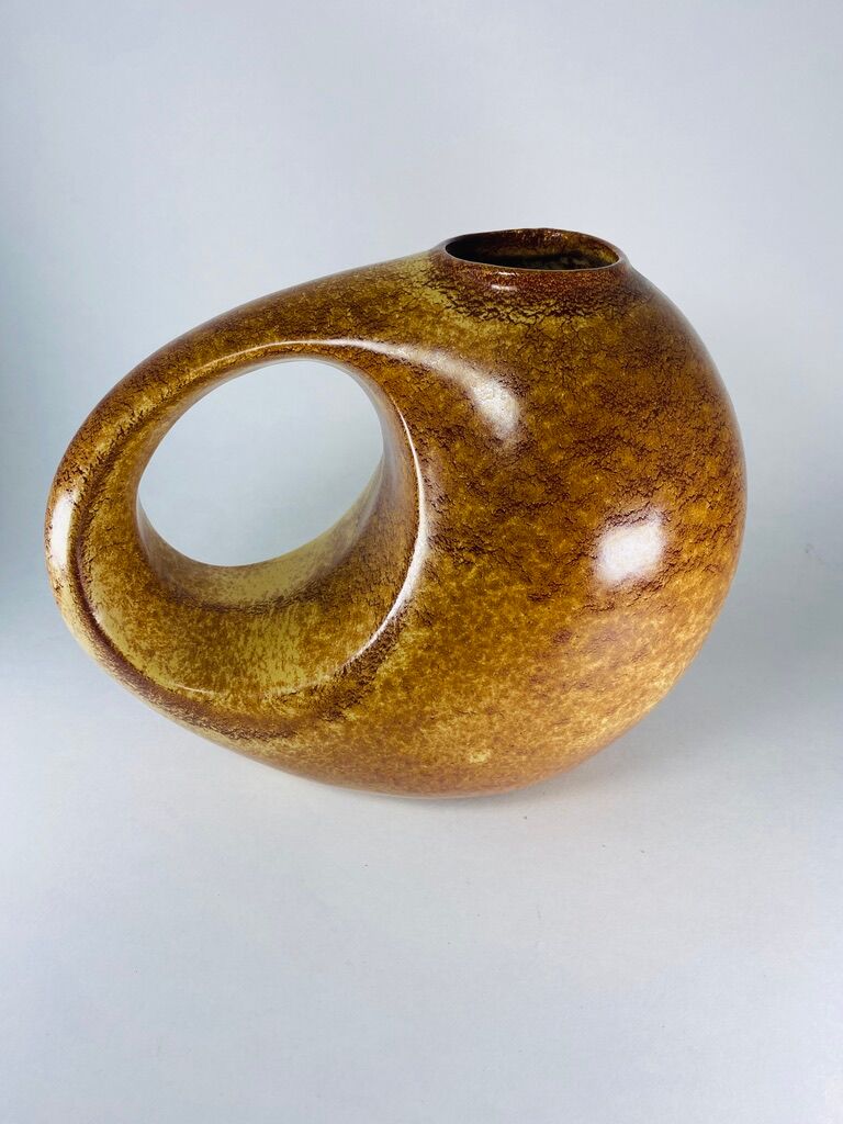 Vase by Roberto Rigon for Bertoncello Ceramiche, Italy, 1960s