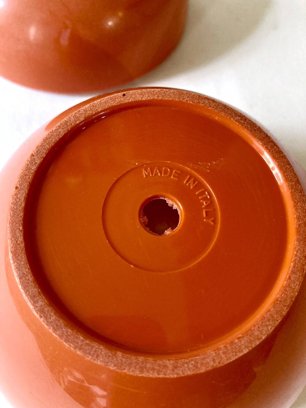 Apple ice bucket, made in Italy, 1970s