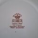 Manson's plates made in England vintage
