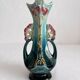 Vase soliflore en barbotine art nouveau fin XIXe