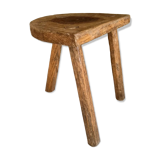 Antique tripod wooden trustool stool