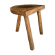 Antique tripod wooden trustool stool