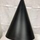 Lampe noire double cône
