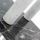 Italian Carrara marble dining table 1970s