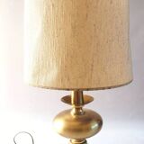 Large golden foot lamp