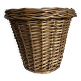 XL wicker planter from basket makers 1960