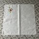7 antique and embroidered napkins