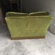 Canapé vintage velours vert
