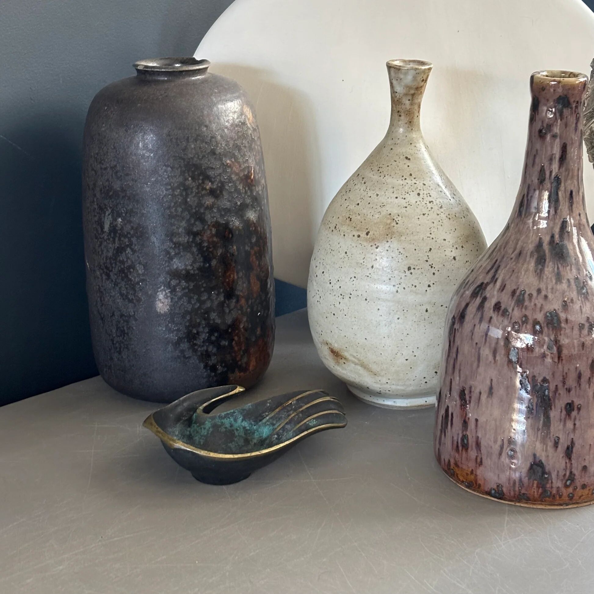 Bronze hand catchall Editions Gerfaux 60-70