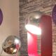 Lampe eyes ball vintage massive