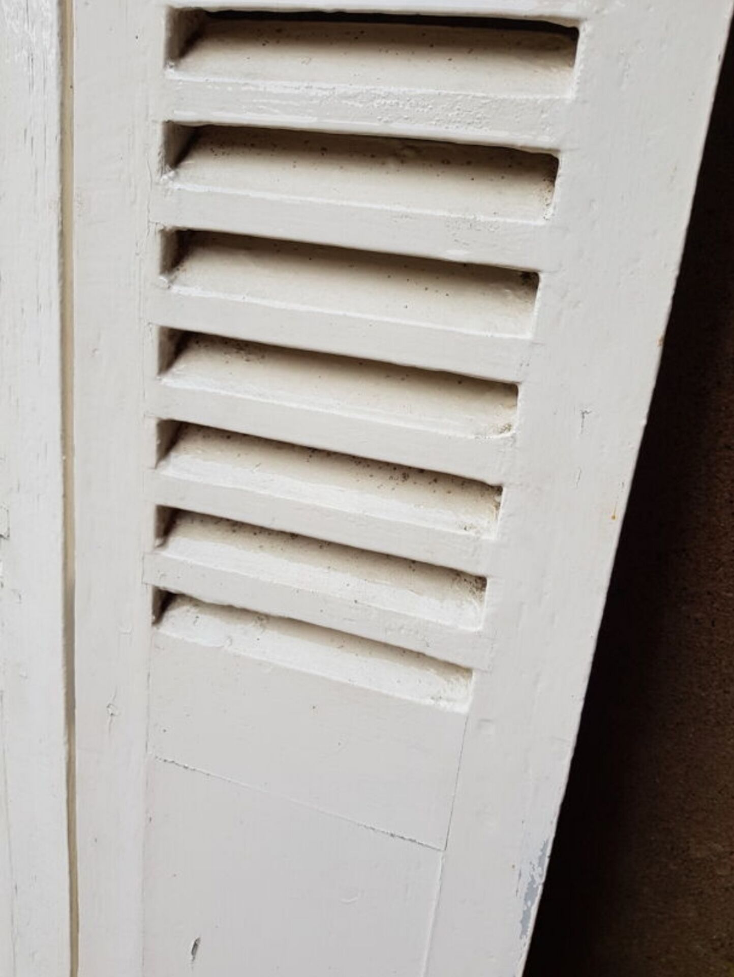 Old louvered shutters 1860