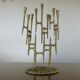 Brutal brass candlestick 9 70s candles