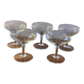 Coupes à champagne gravées