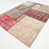 Distressed turkish rug 302x215cm