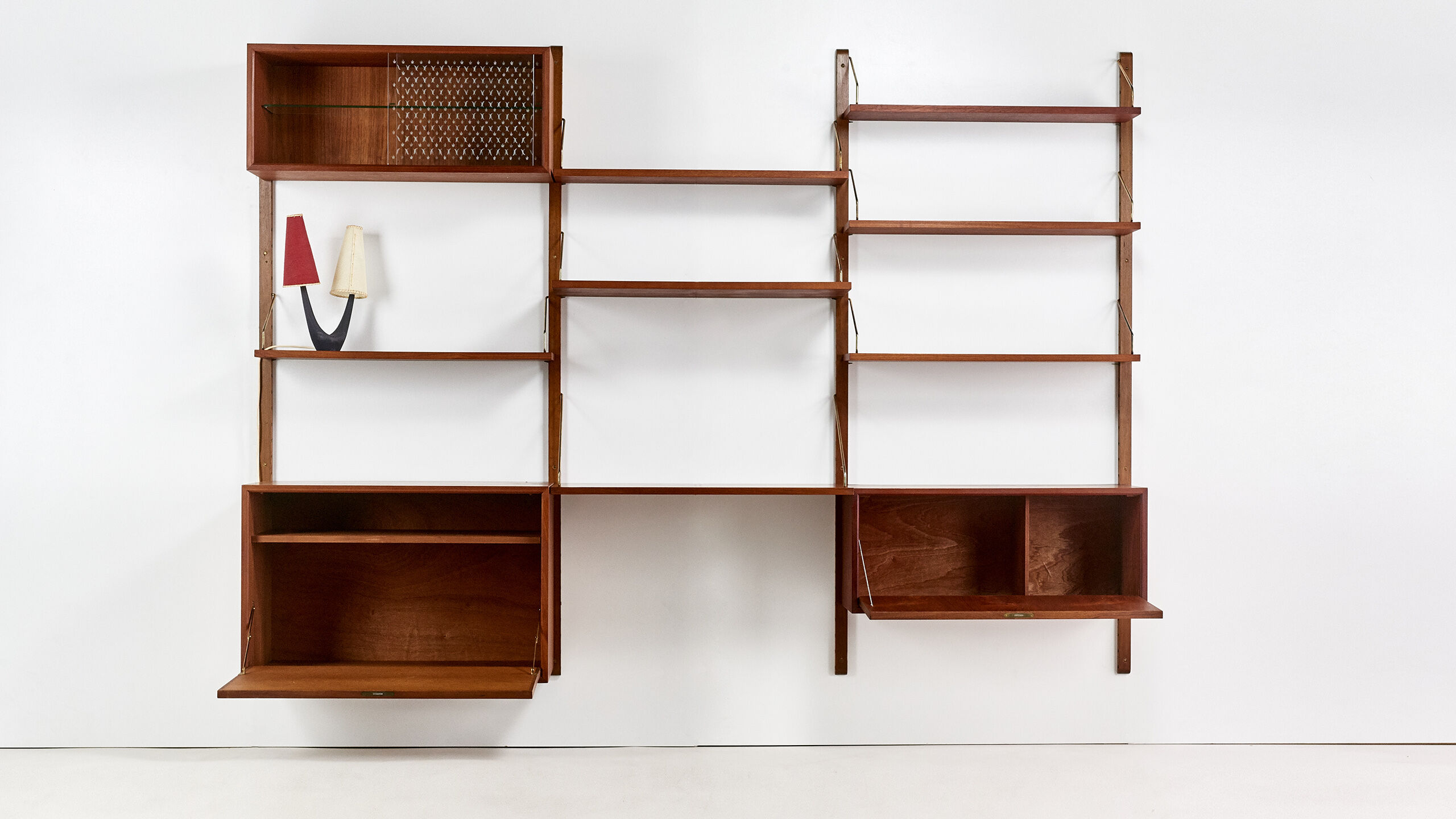 Poul Cadovius for Cado, "Royal System" wall unit, Denmark 1950