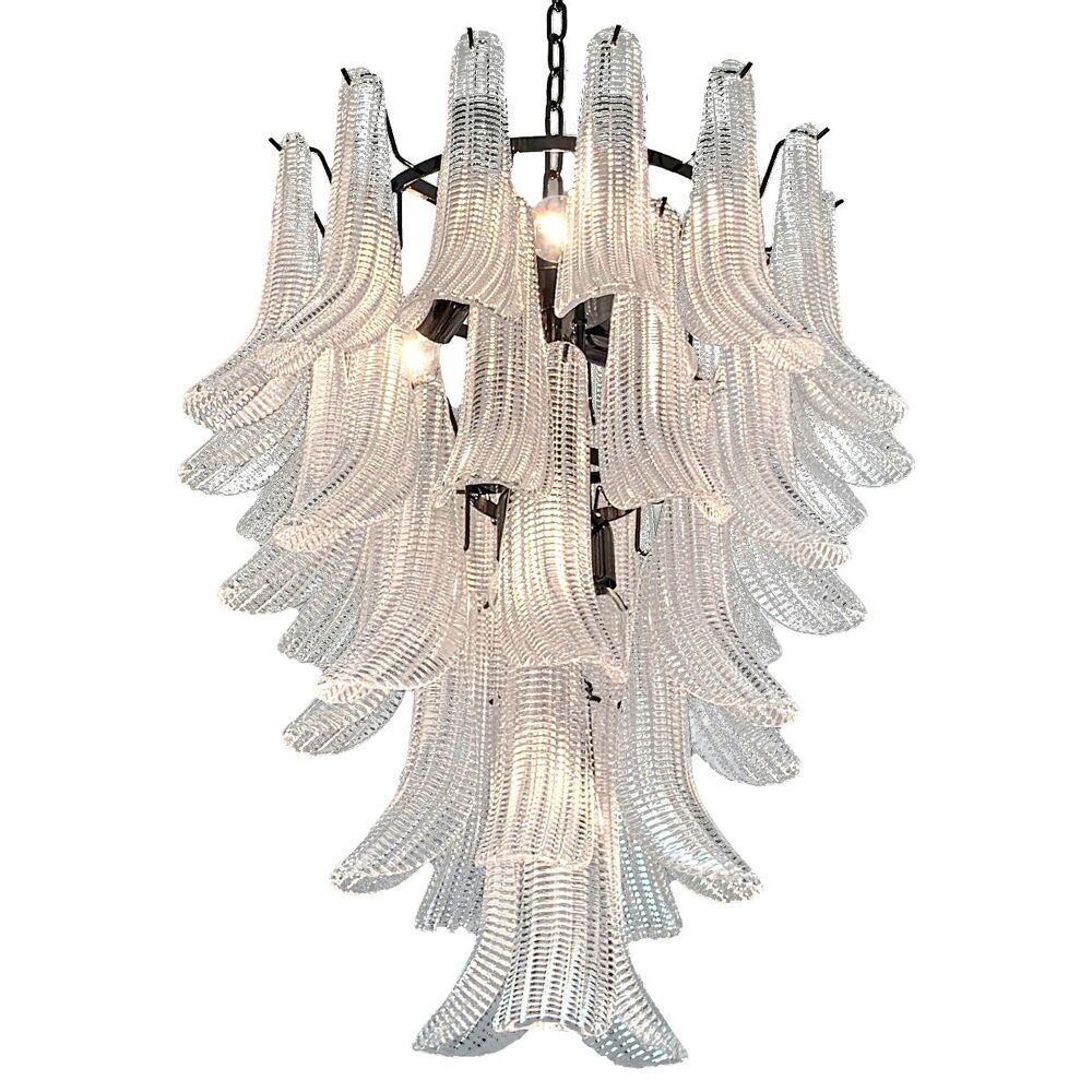 Selle Murano glass cascade chandelier