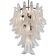 Selle Murano glass cascade chandelier