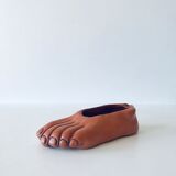 Foot ashtray signed Jean Marais