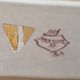 Cake or herring dish in earthenware from Royal Tichelaar Makkum